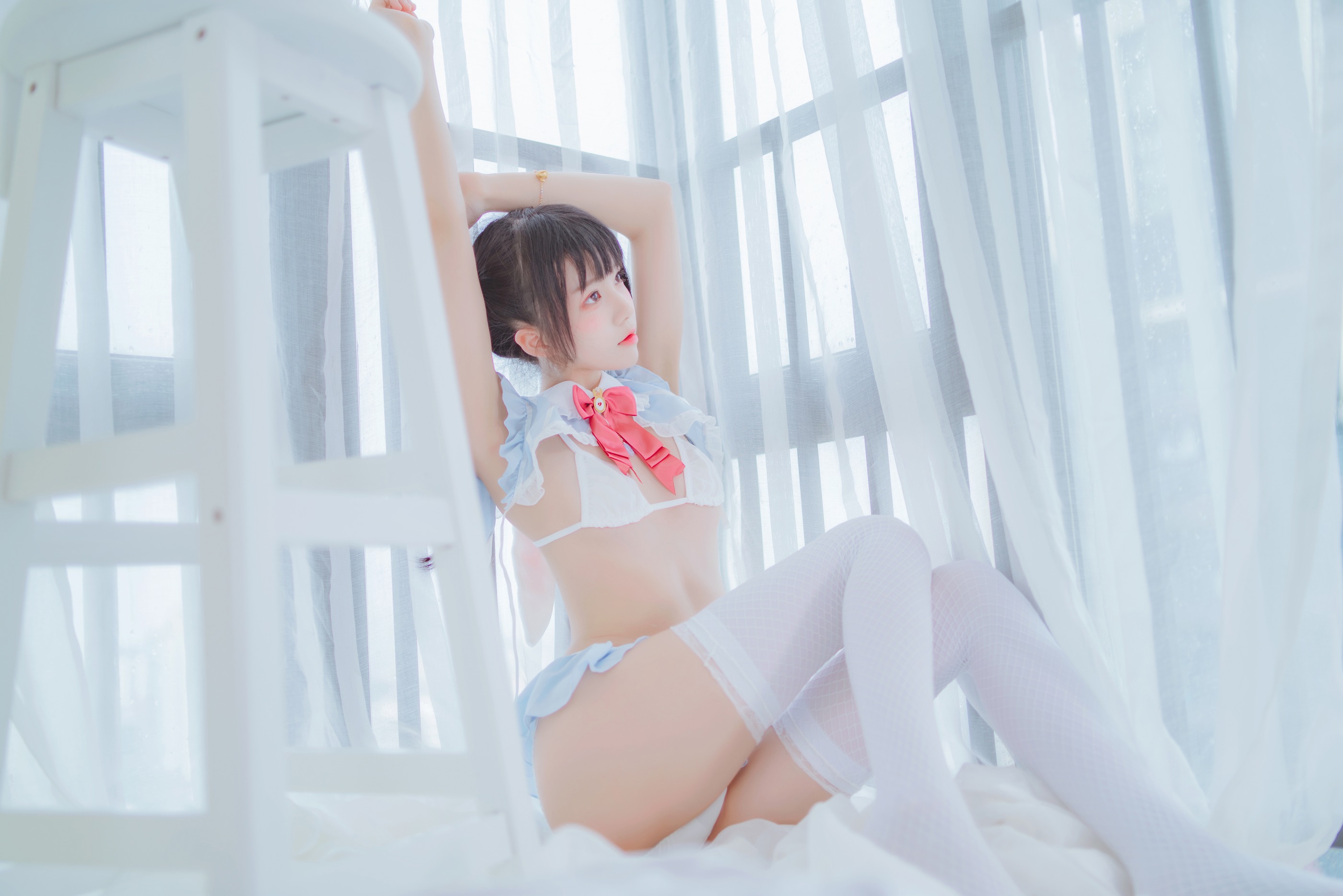 图片[1]-桜桃喵 – NO.053 爱丽丝的兔子 [76P]-XikXak